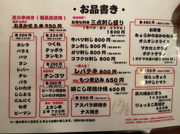 Yakiton Hyottoko (Restaurant Name)