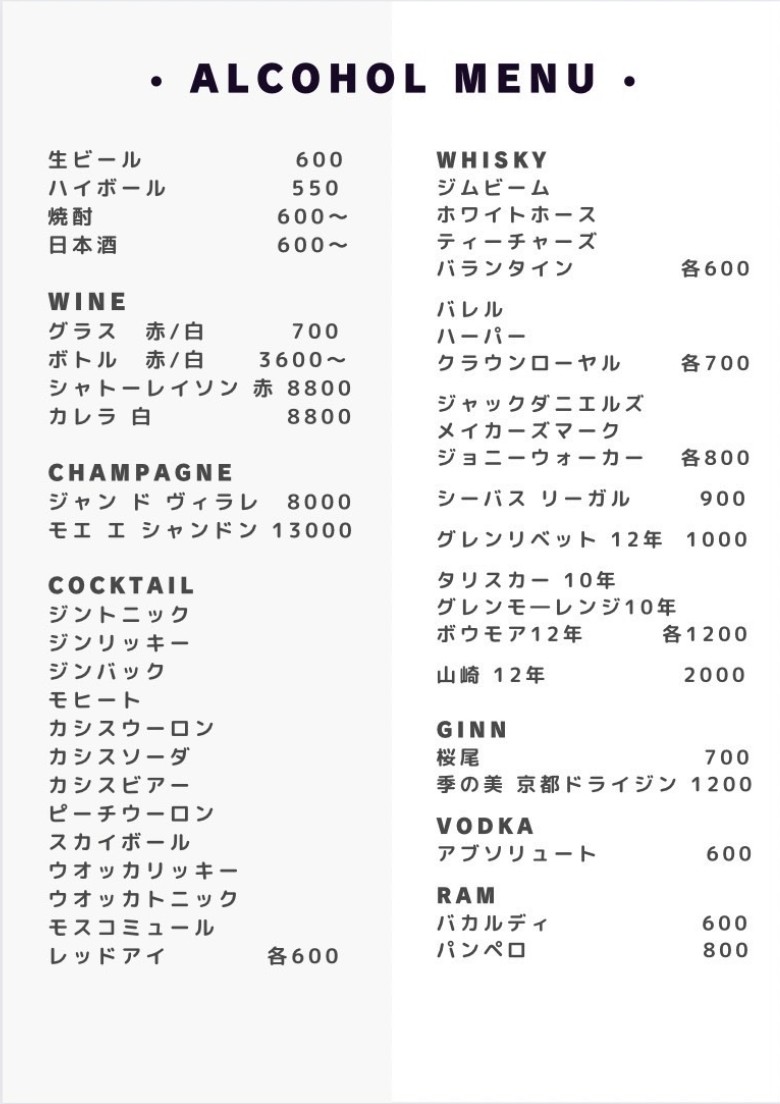 OPTIMUM EATS!! menu 5