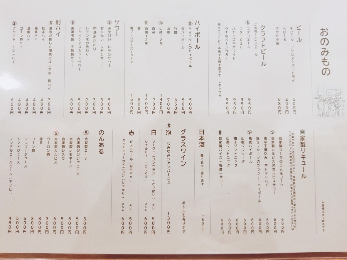 Yogate Stand S menu 5