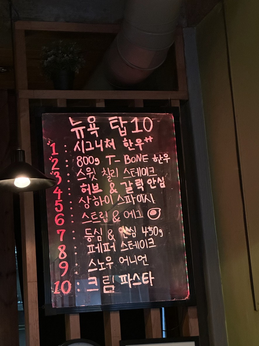 Seorae Village New York Steakhouse menu 2