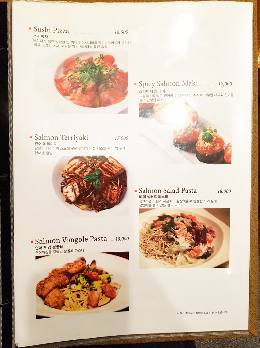 SOVS con Salmón menu 2