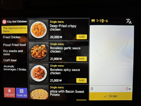 City HOF Chicken