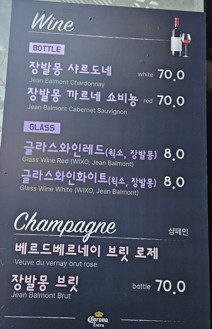 Beer Garden menu 2