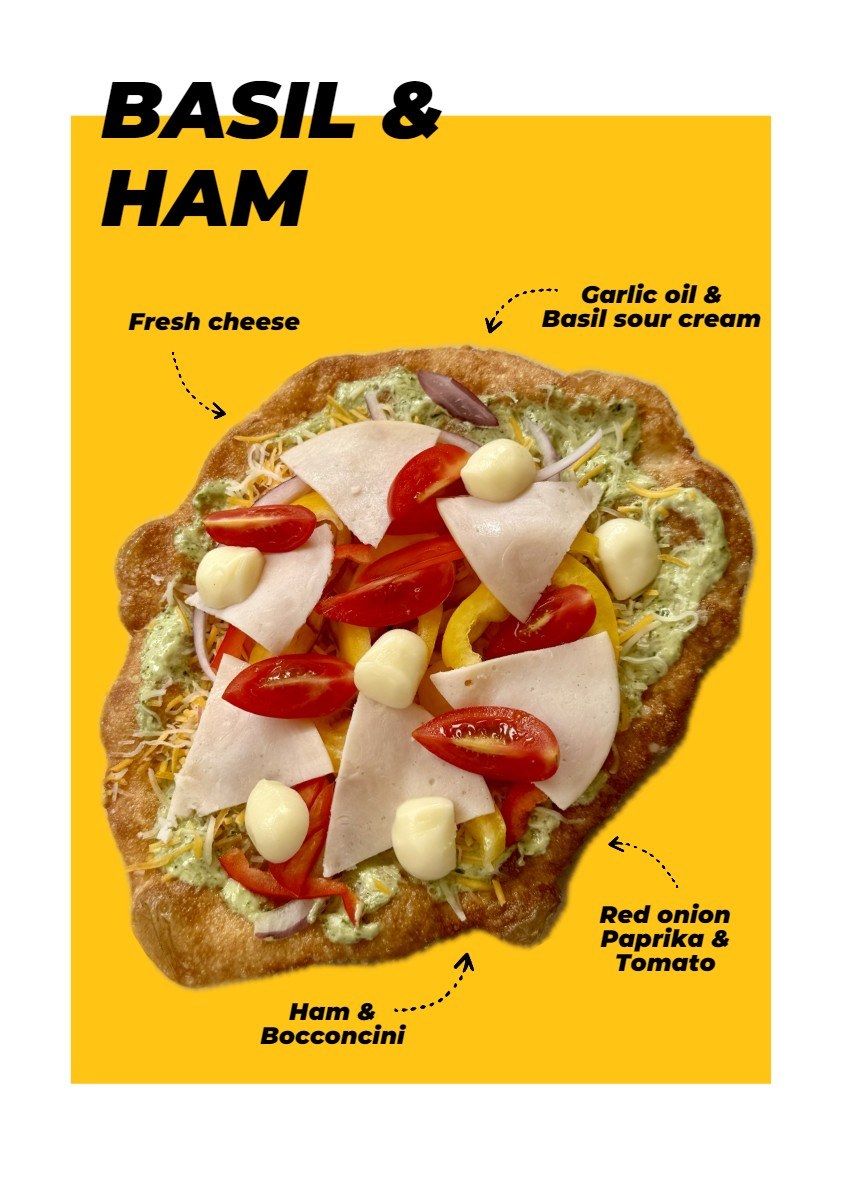 The Lángos menu 2