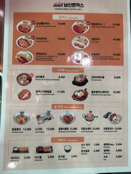 南山猪排三角地分店101号