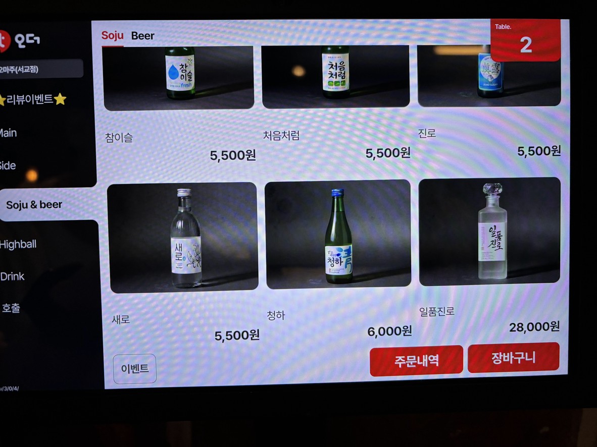Omaju menu 4