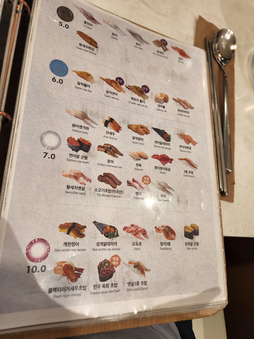 本家寿司 menu 4
