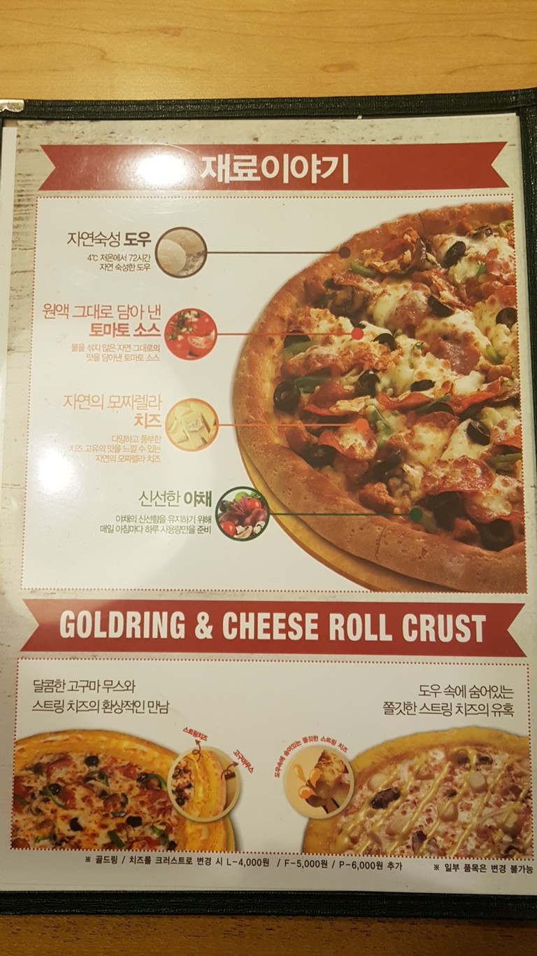 Papa John's menu 3