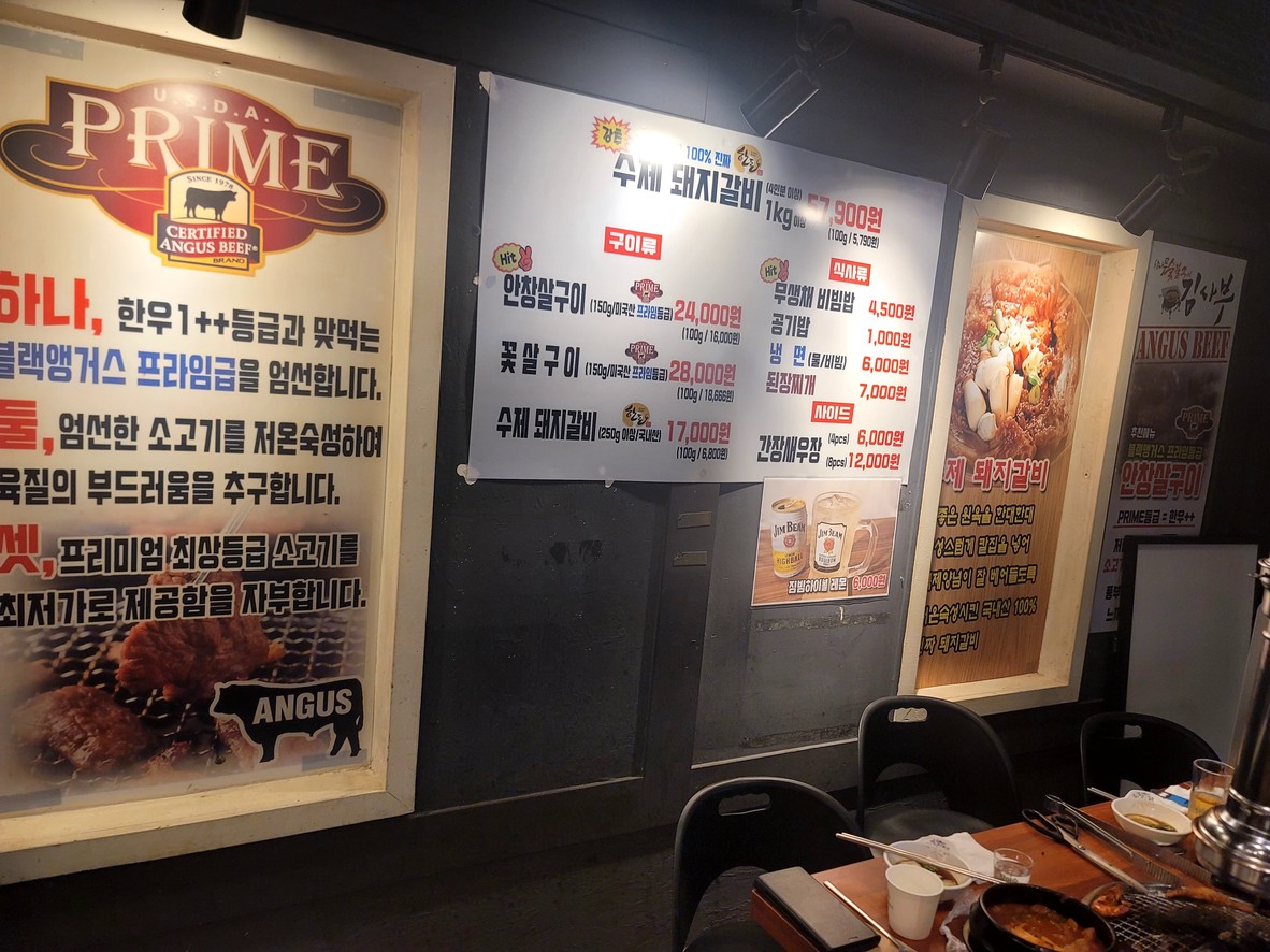 Kim Sabeu Oldong Sede Principal menu 1