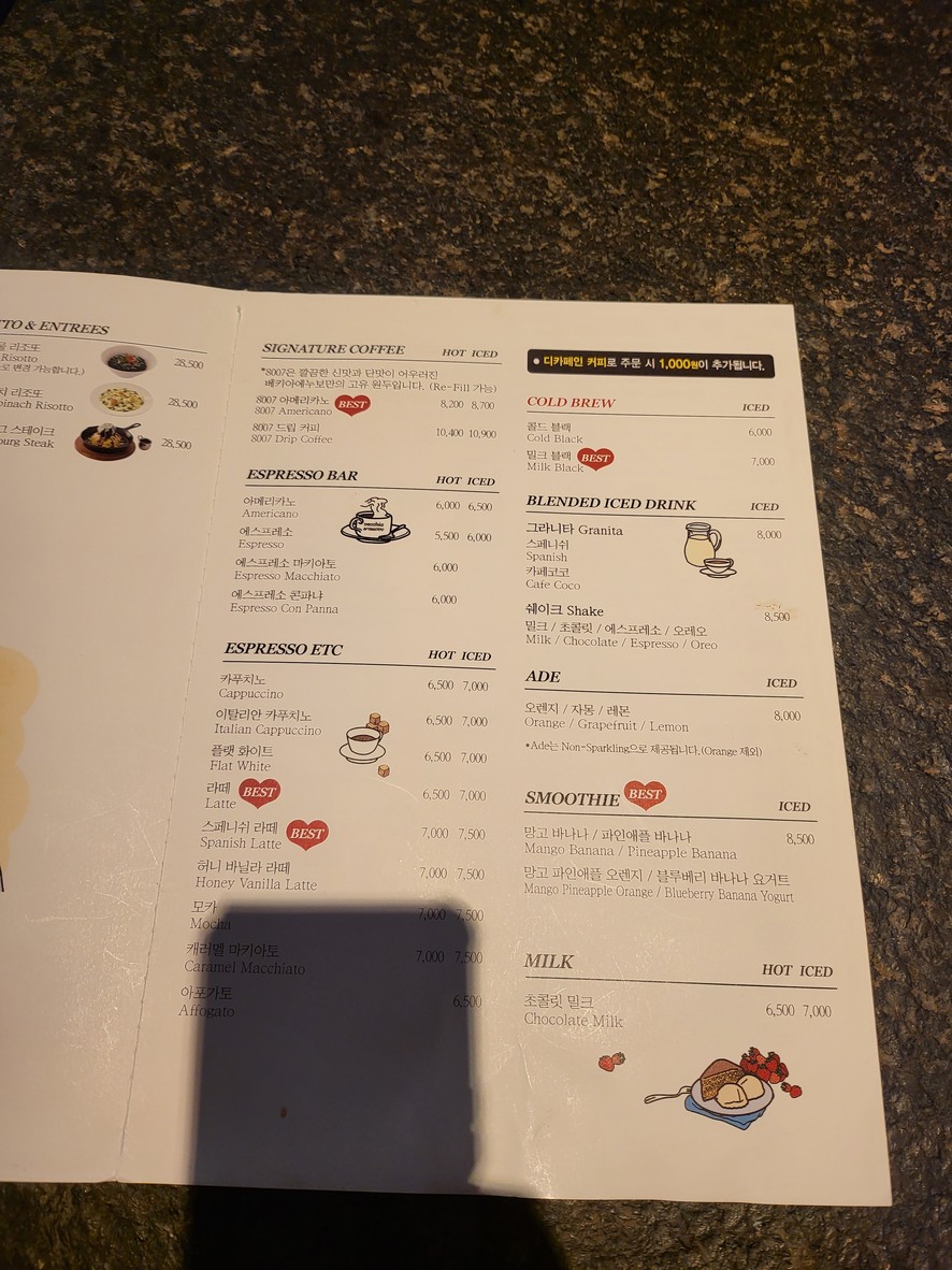 Vecchia e Nuovo menu 4