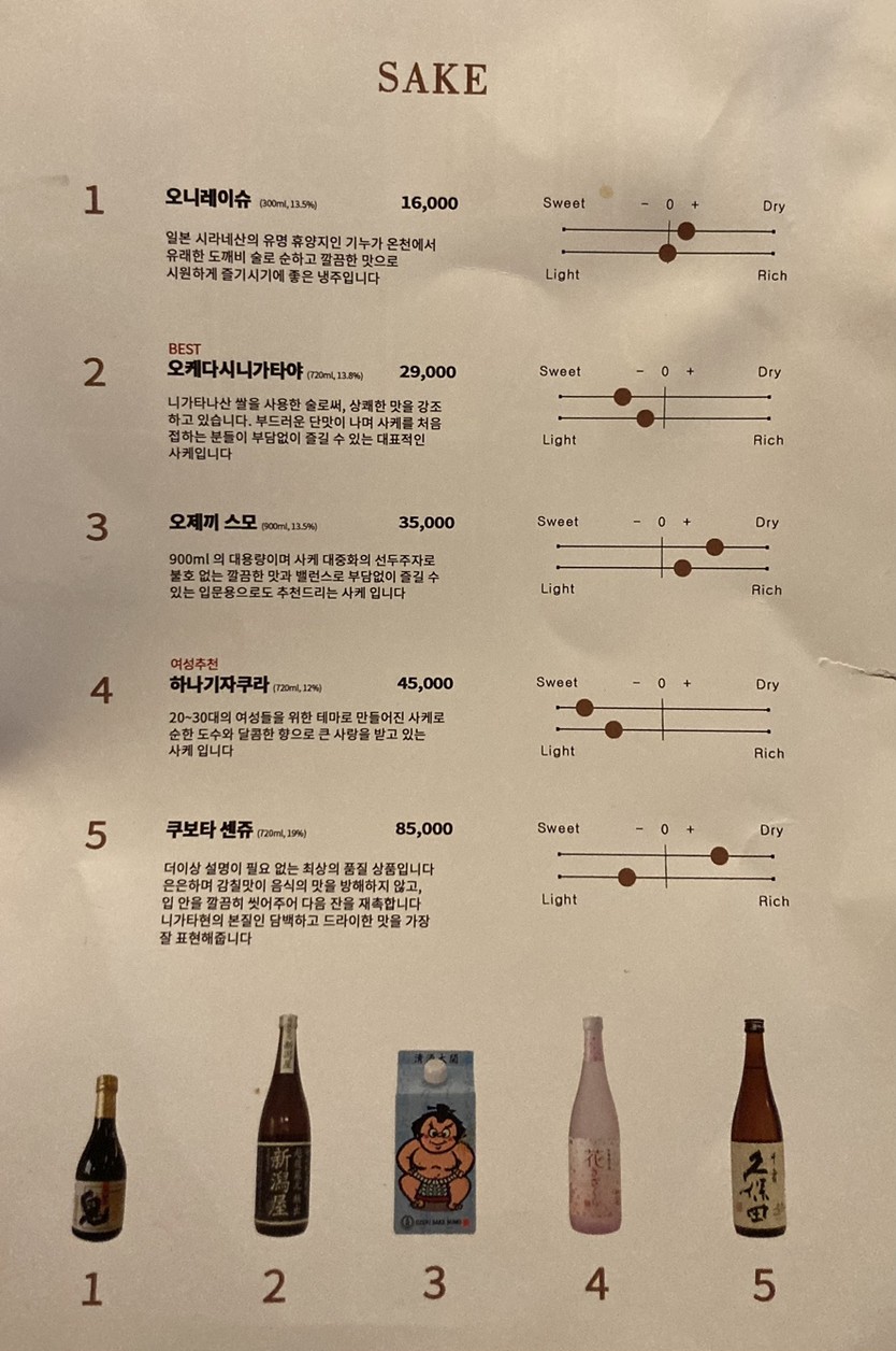 Ugyu menu 3