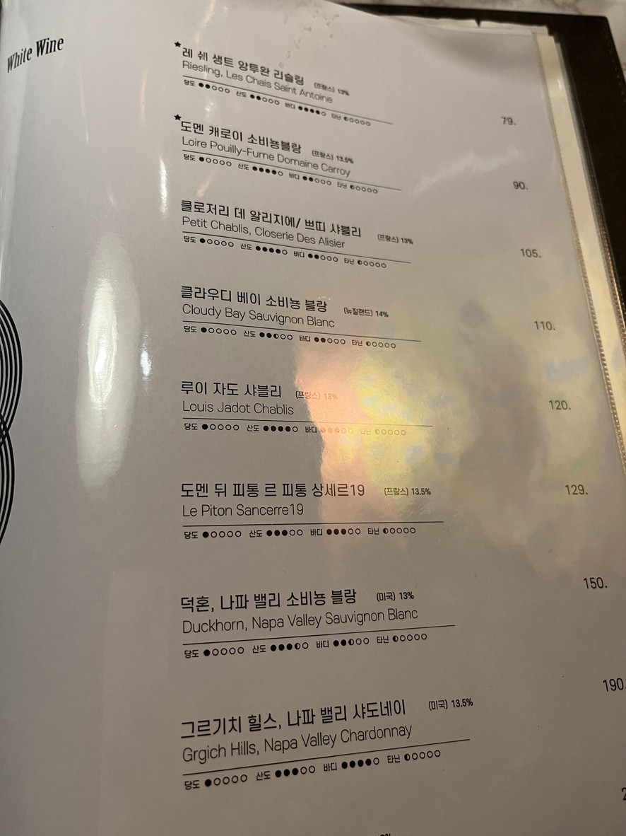 Hangil Bistro menu 4