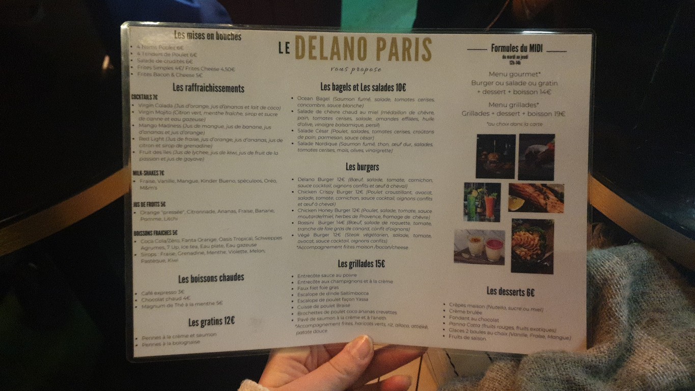 Delano menu 1