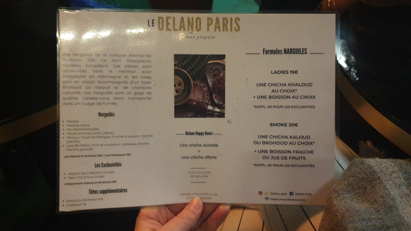 Delano menu 2