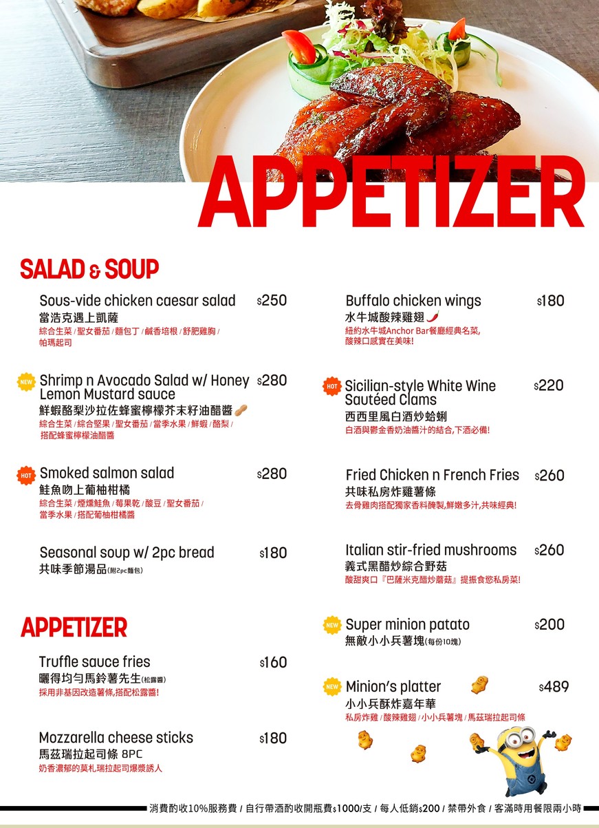 Gòng Wèi Shí Guāng HotelFloor menu 1