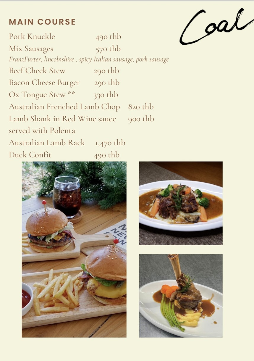 COAL 烘焙与烧烤 menu 6