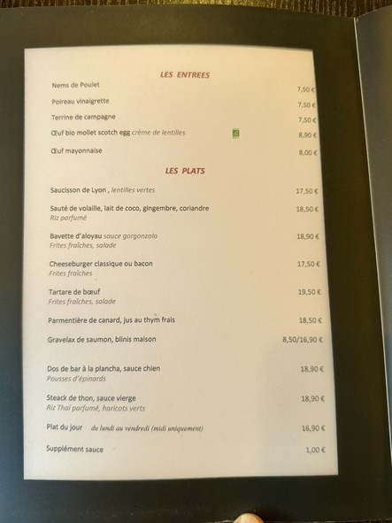Le Bistrot du Parc (Levallois Perret)