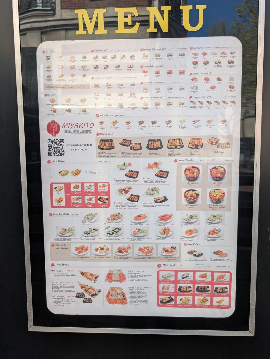 Miyakito menu 1