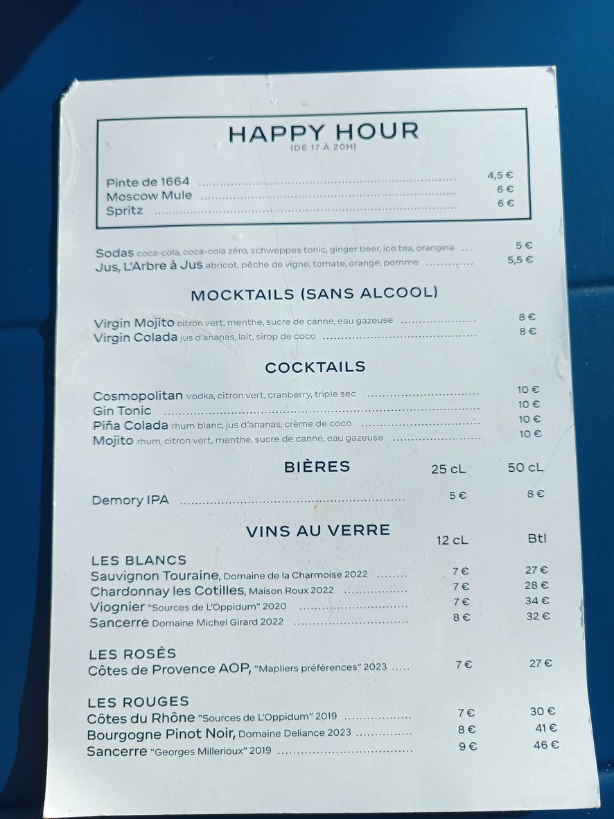 Tusk menu 2