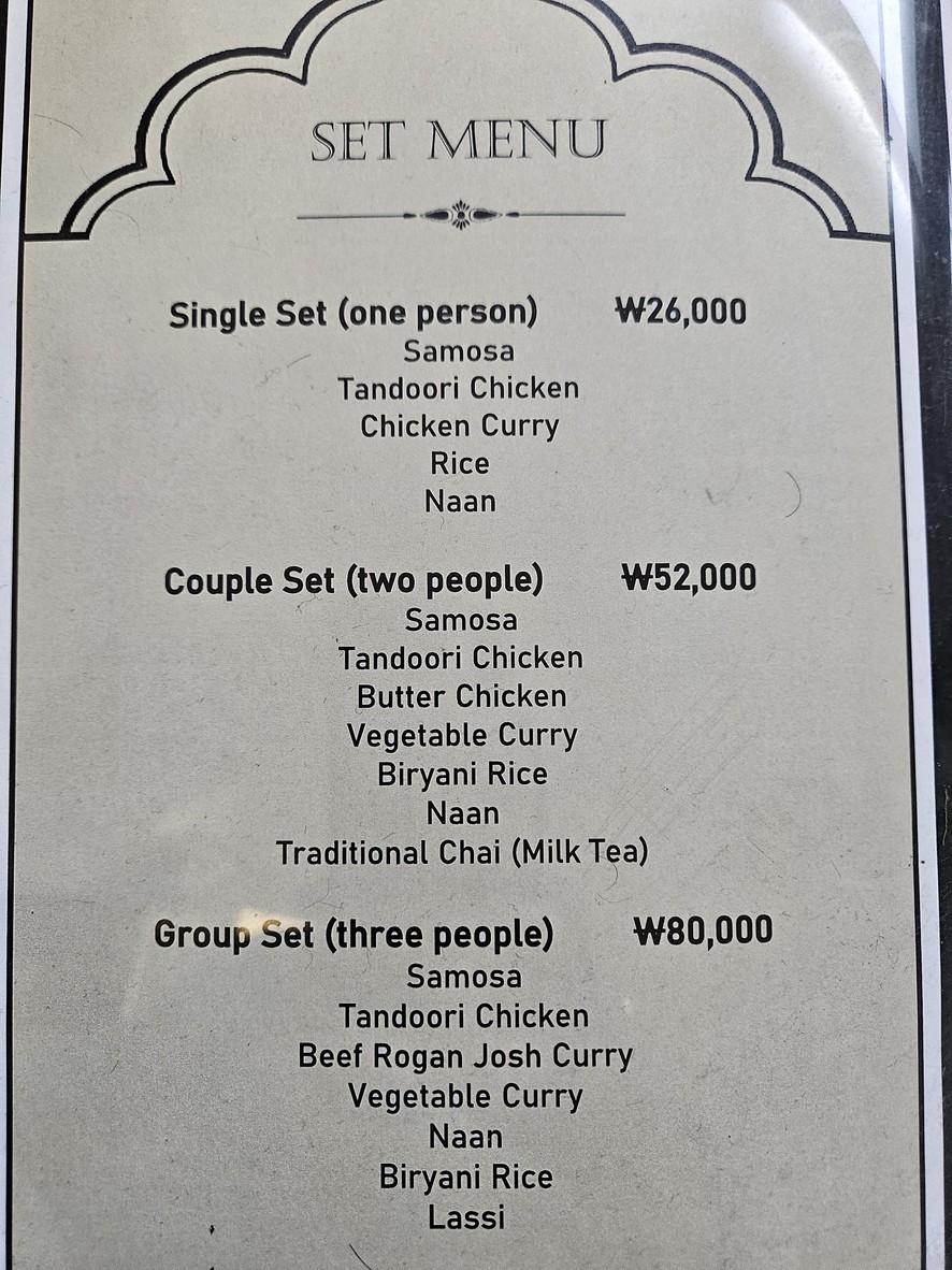 Pak India 餐厅 menu 9