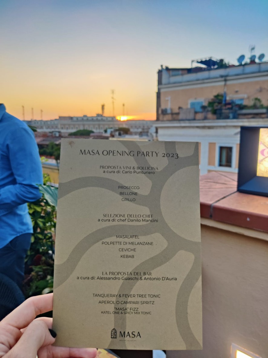 Masa Rooftop menu 1
