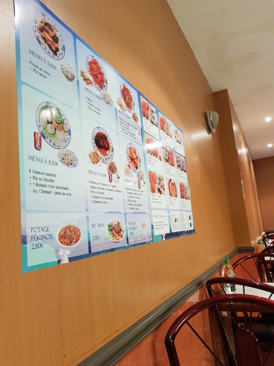 Ting Ting menu 1
