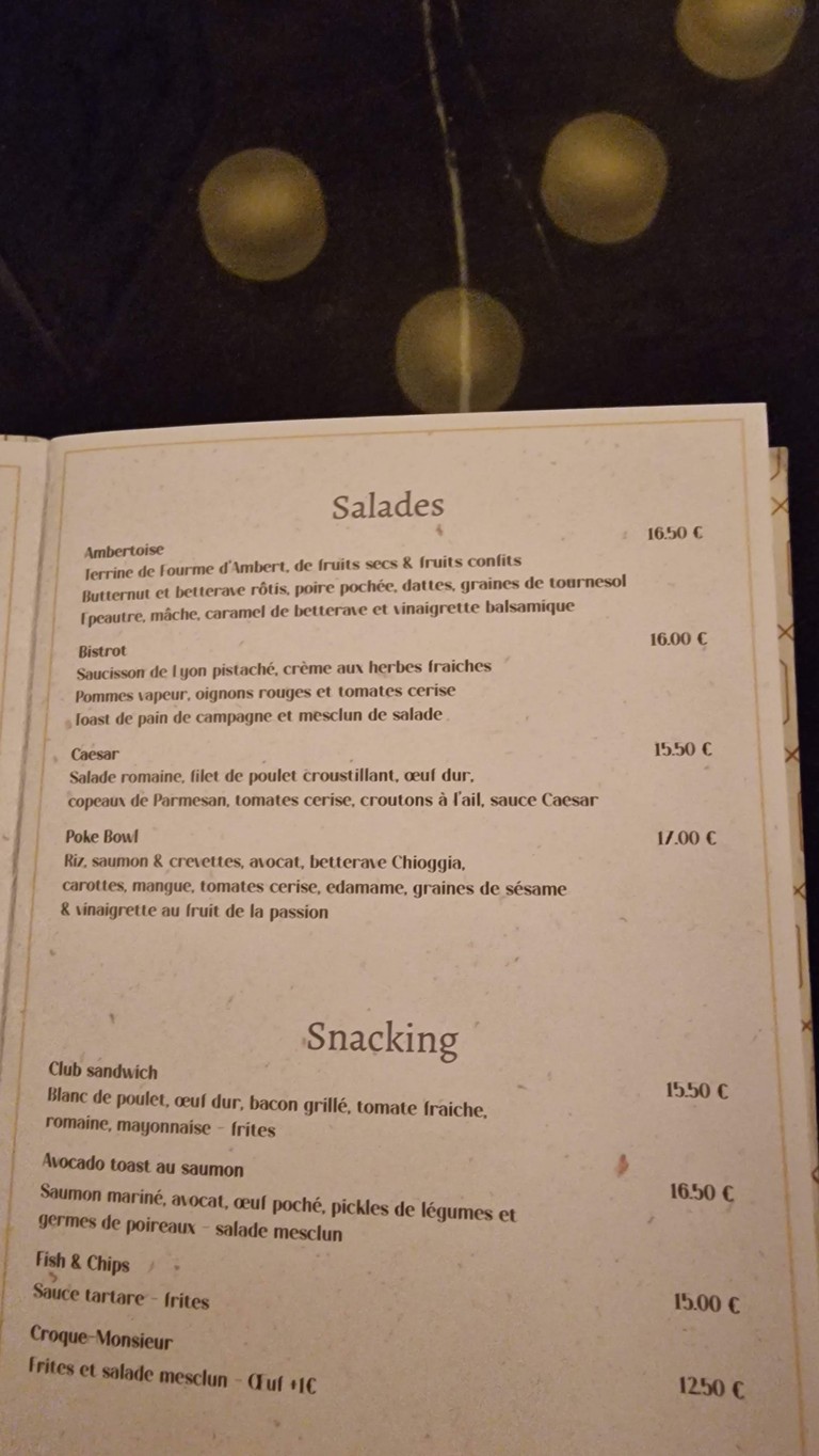 El Nord Sud menu 3