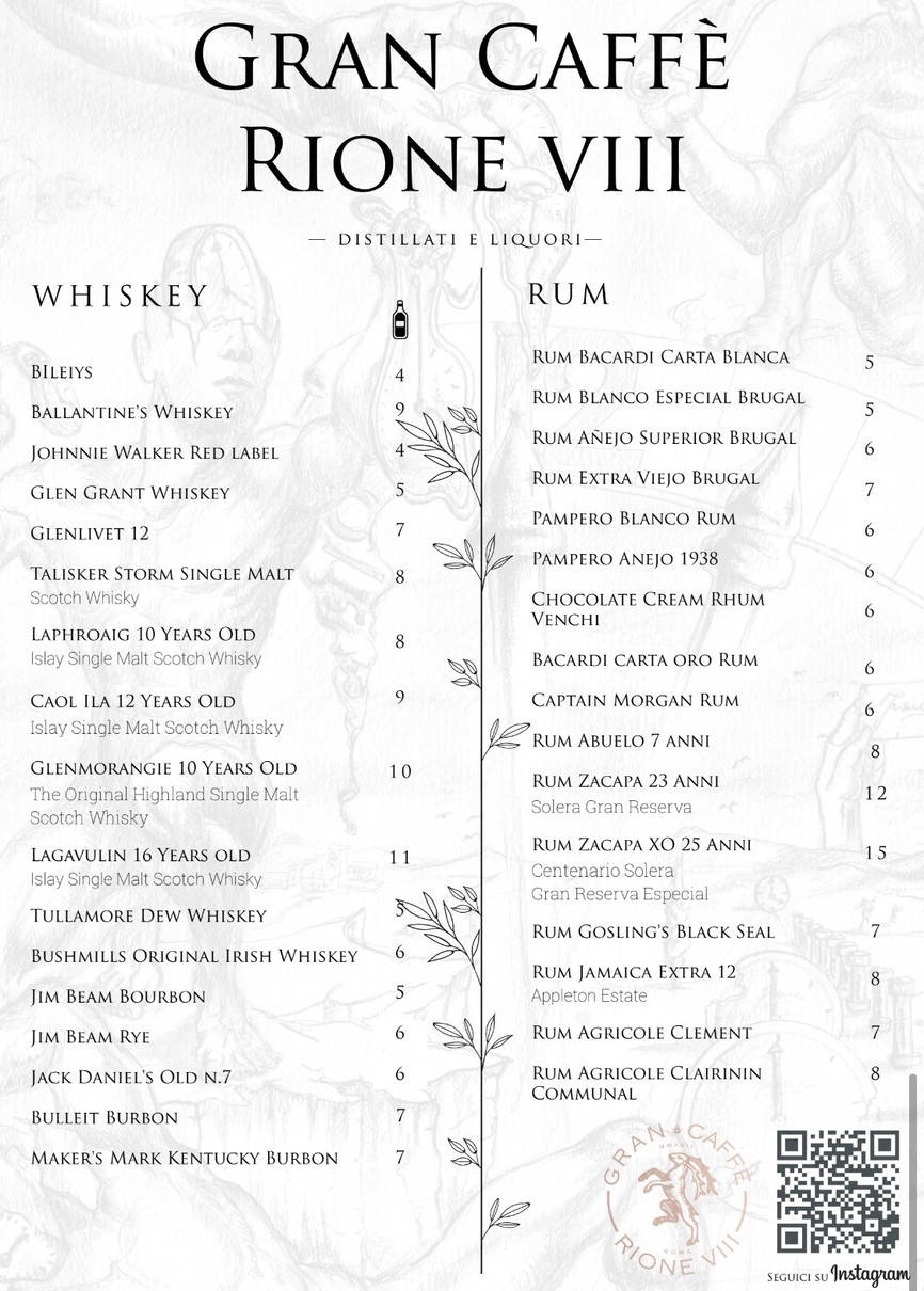 Gran Caffè Rione VIII menu 7