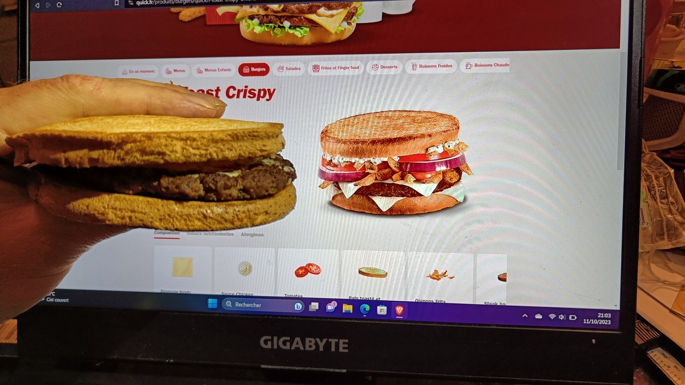 Quick Le Kremlin-Bicêtre (OKB) menu 1