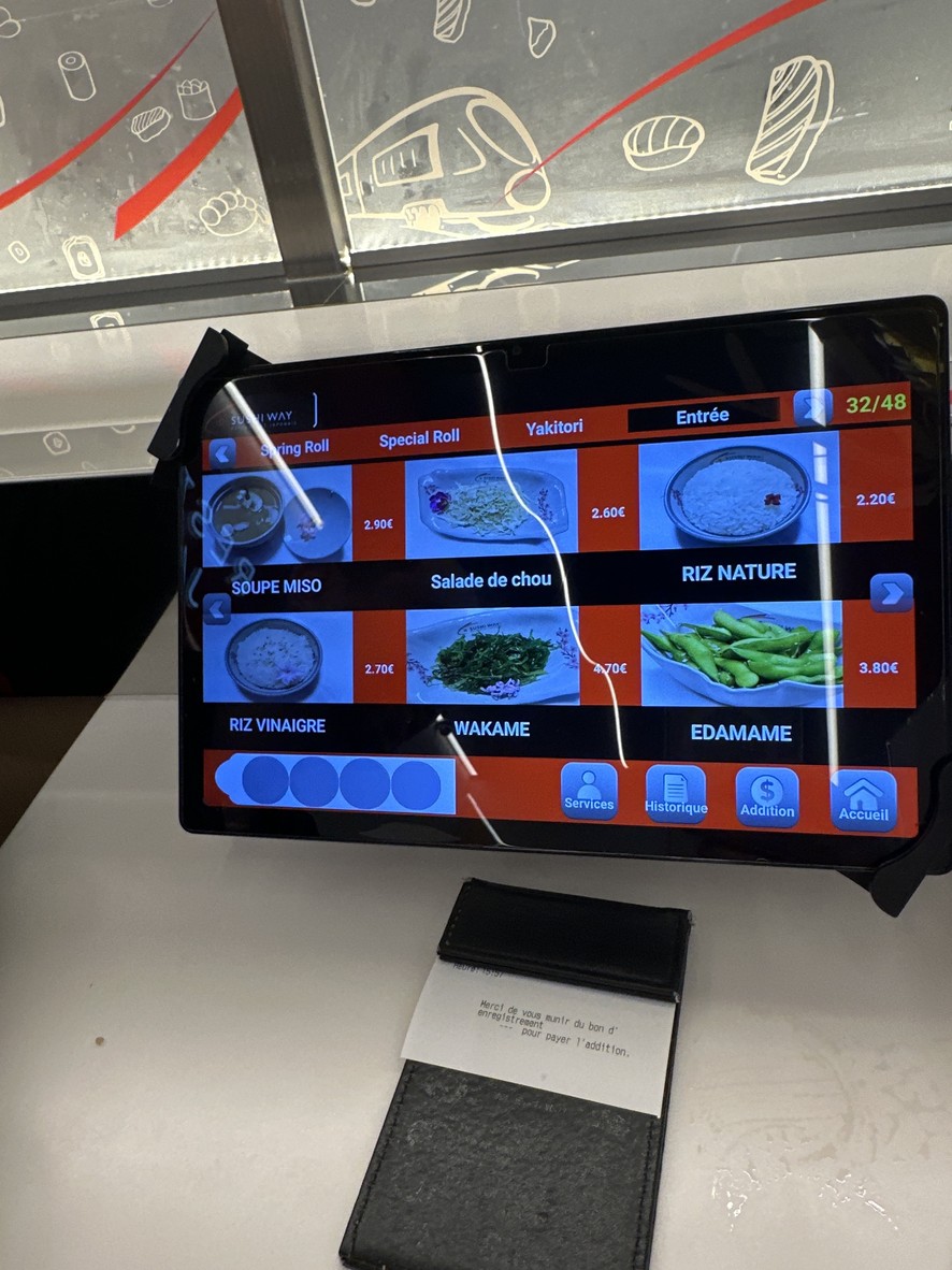 Sushi Way Aeroville menu 1