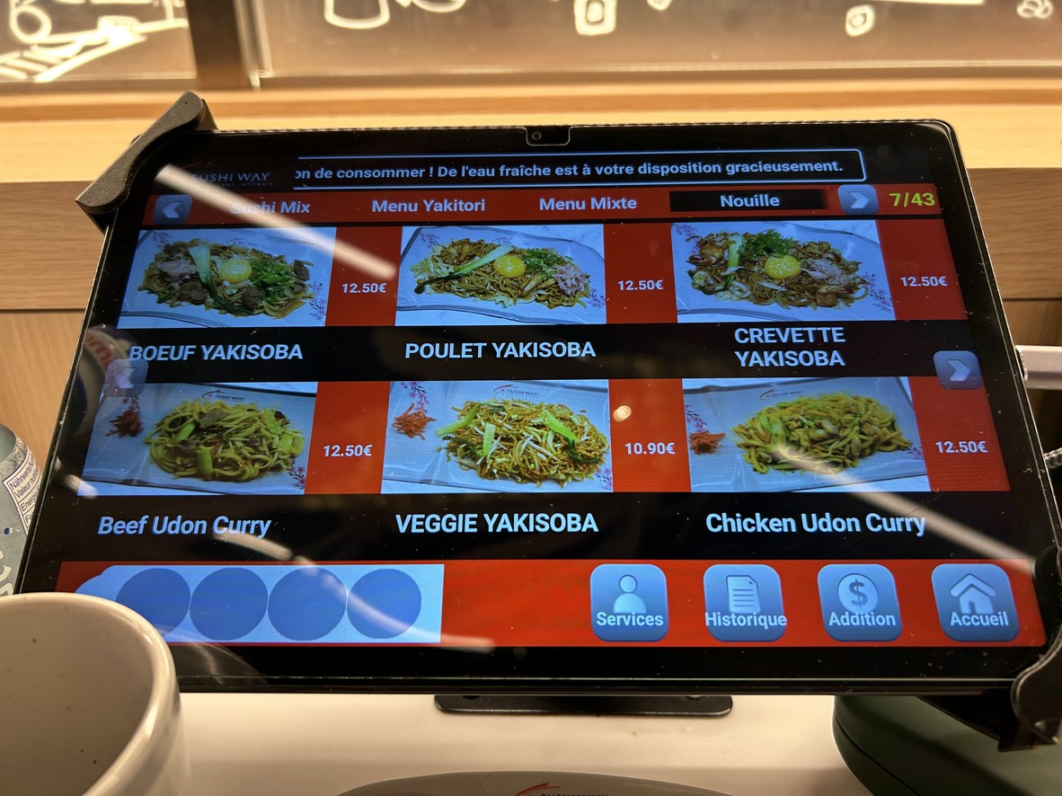 Sushi Way Aeroville menu 3