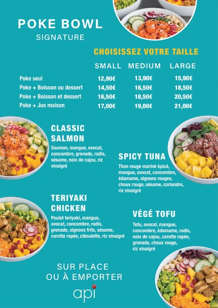 Api Poke bowl