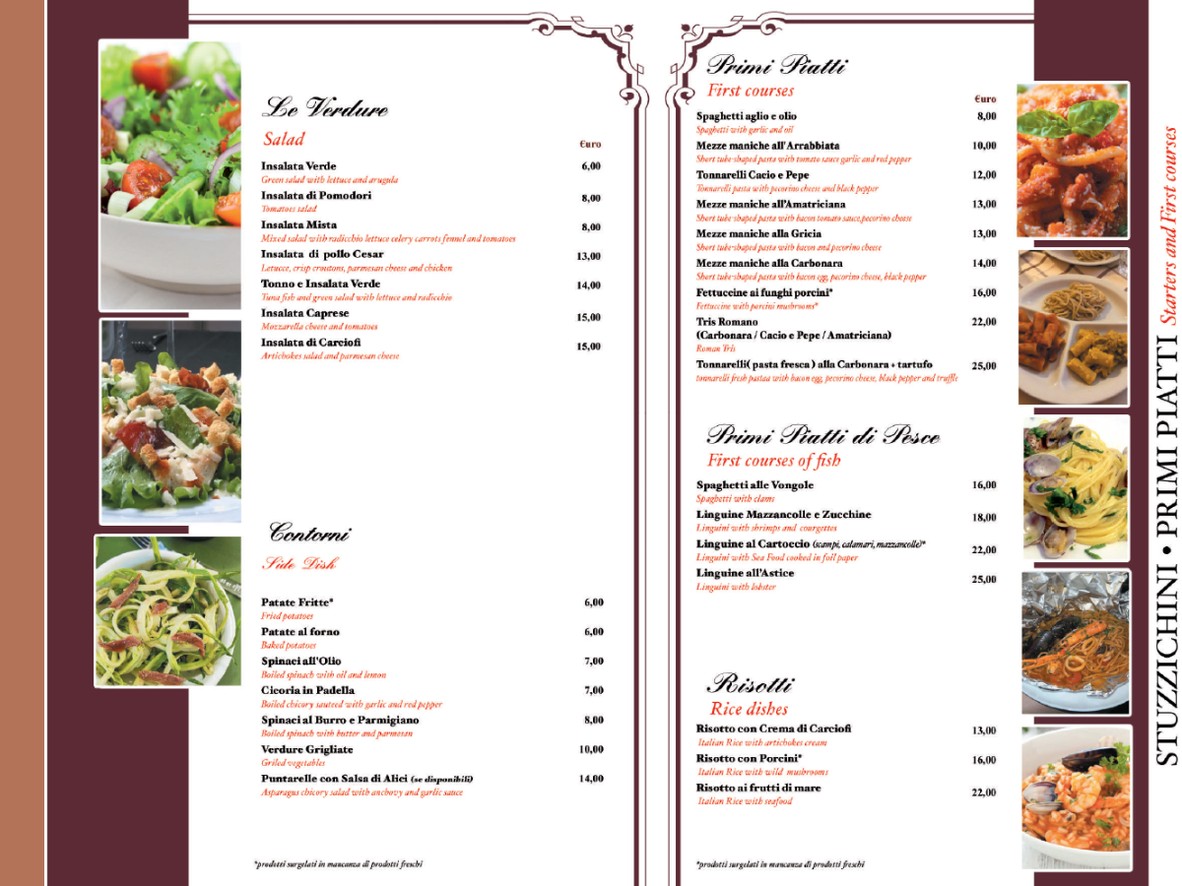 Ristorante Pizzeria La Sagrestia menu 3