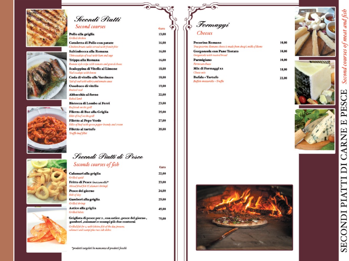 Ristorante Pizzeria La Sagrestia menu 4