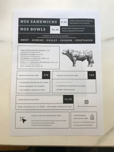 Boulettes Chef Sandwich