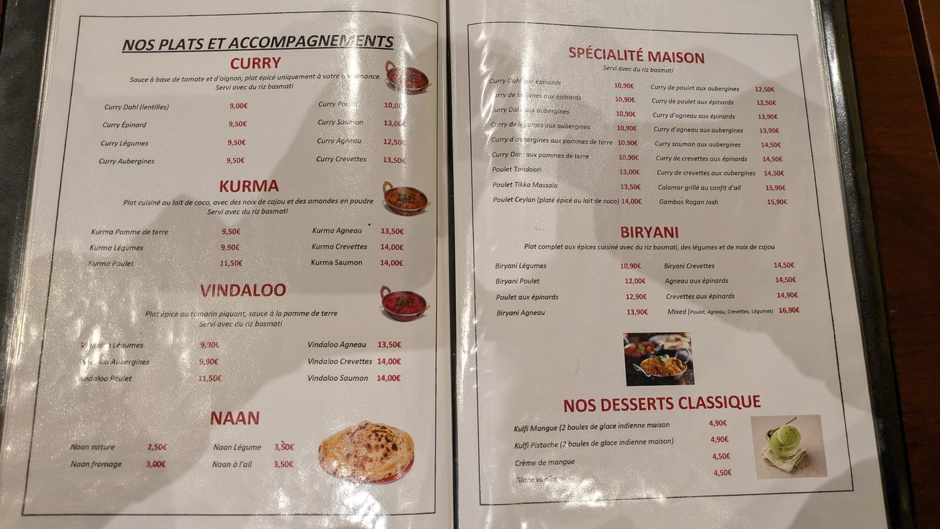 Crêpes Chaudes menu 3