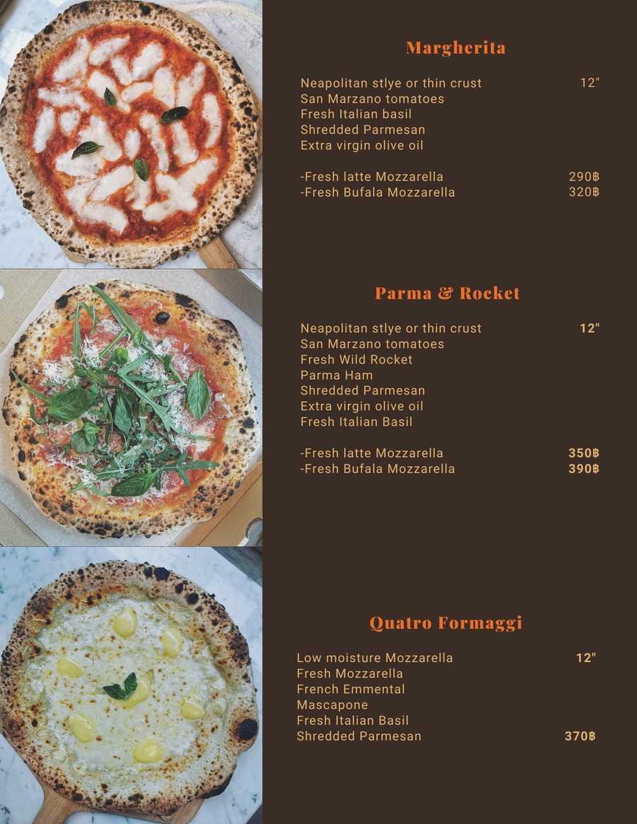 Bello ghost pizza menu 1