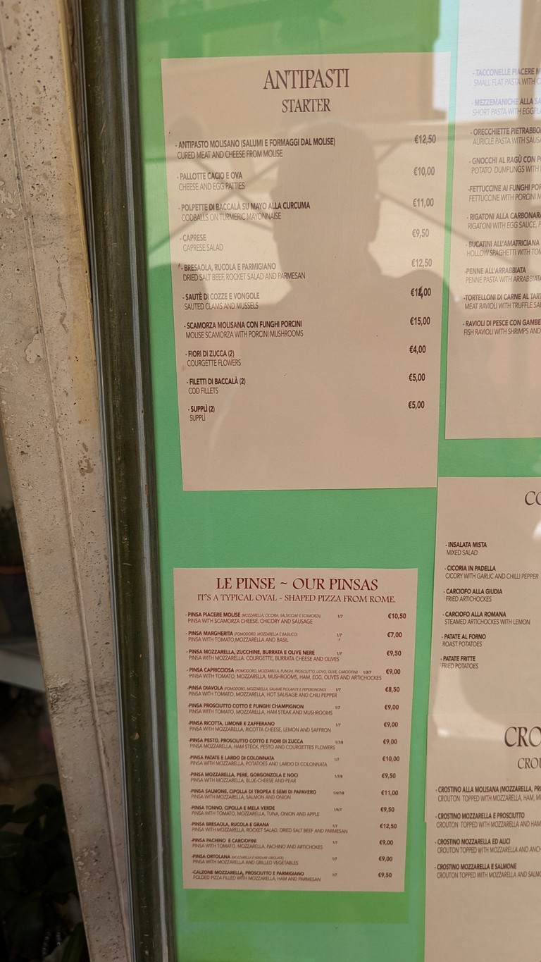 Piacere Molise menu 2
