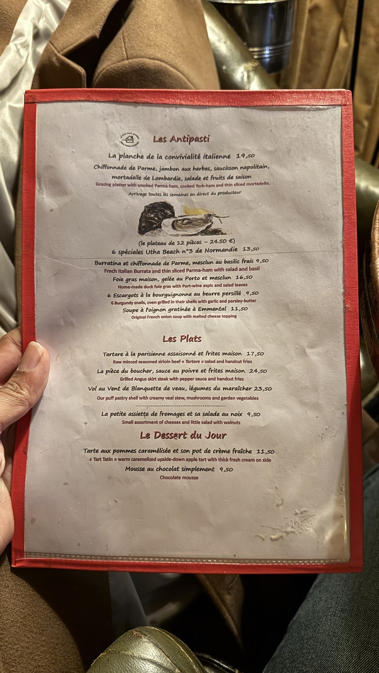 Café Michel menu 2