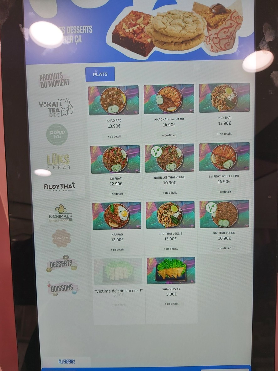 SUPREM Food Court menu 1