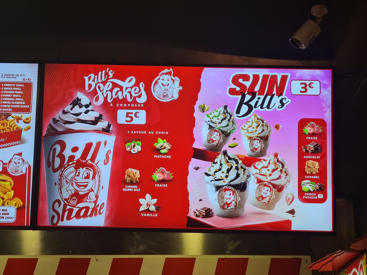 Bill's Burger Vitry-sur-Seine menu 6