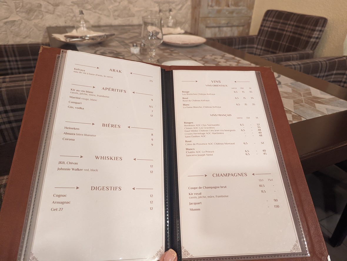 Ward menu 4