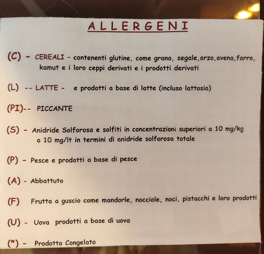 Antica Schiacciata Romana menu 4