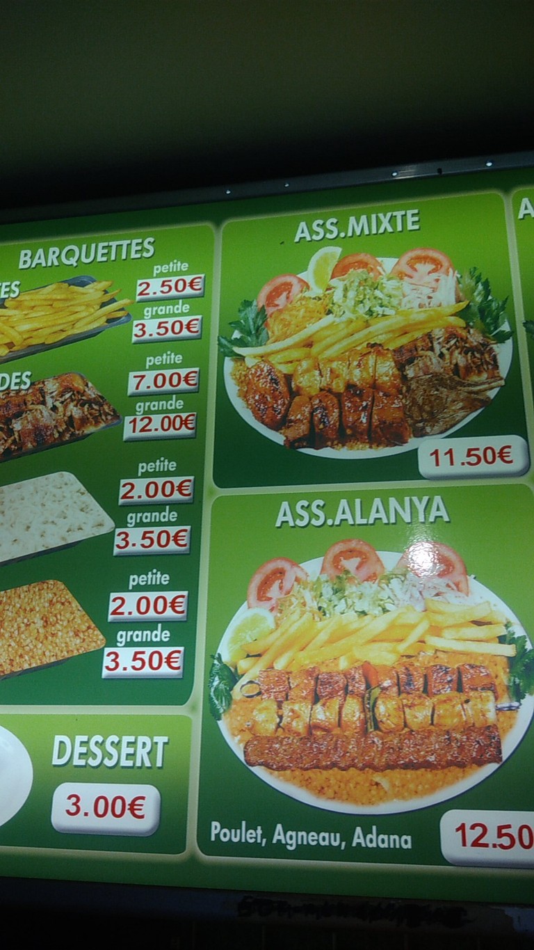 Restaurant ALANYA menu 3