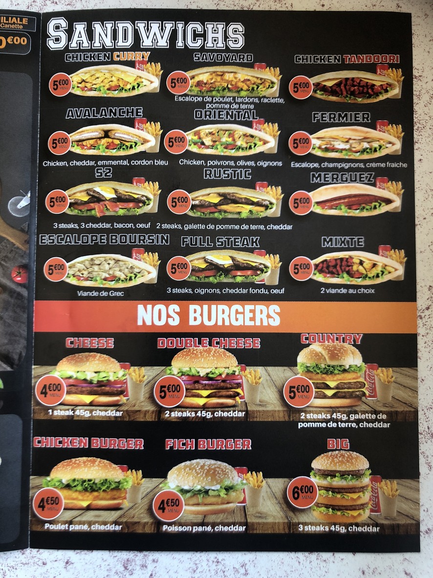 Rayan Food 2 menu 2