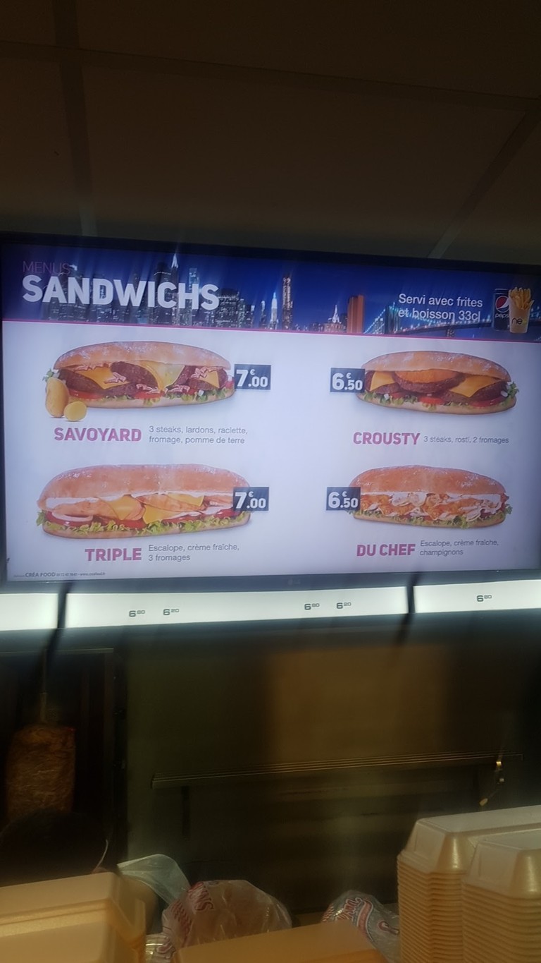 Neo Fast Food menu 2