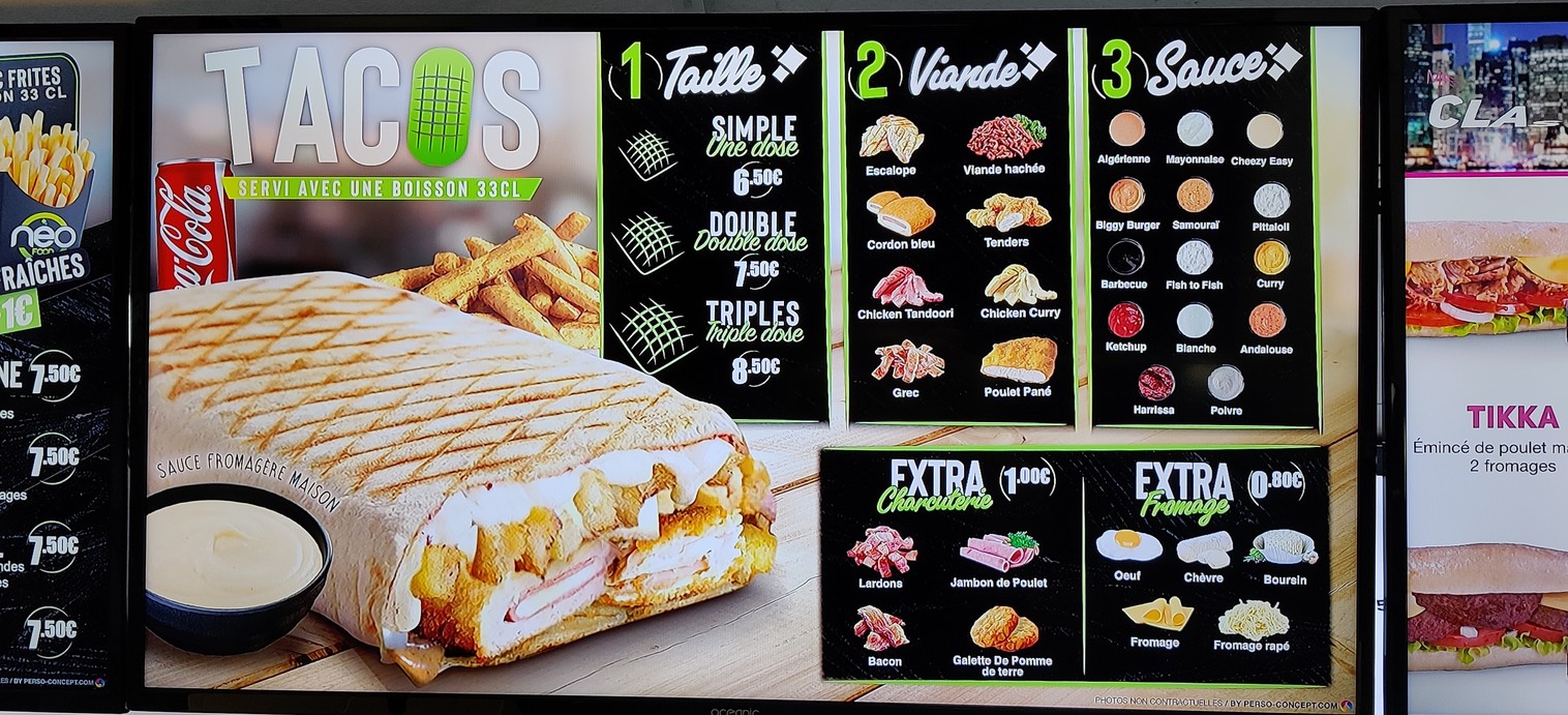 Neo Fast Food menu 3