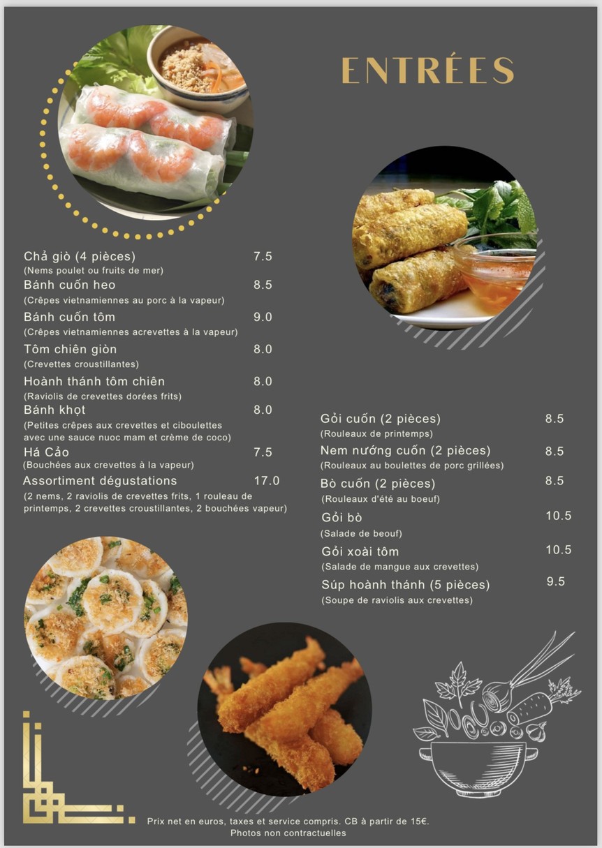 Restaurant Suave menu 2