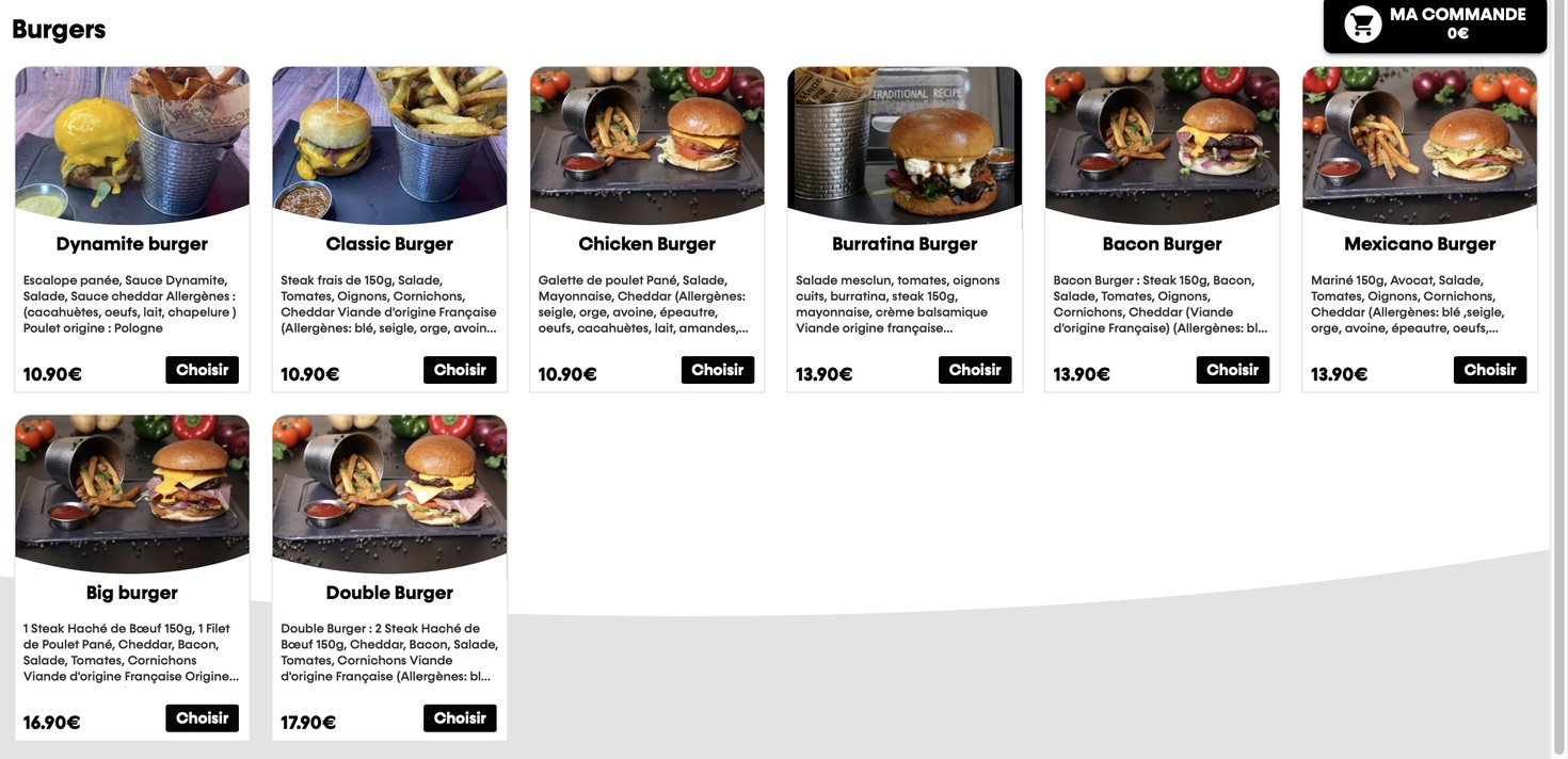 The Ranch Noisy le Sec menu 4