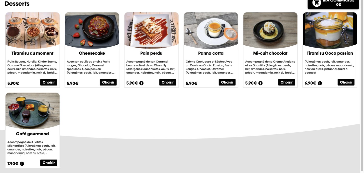 The Ranch Noisy le Sec menu 8